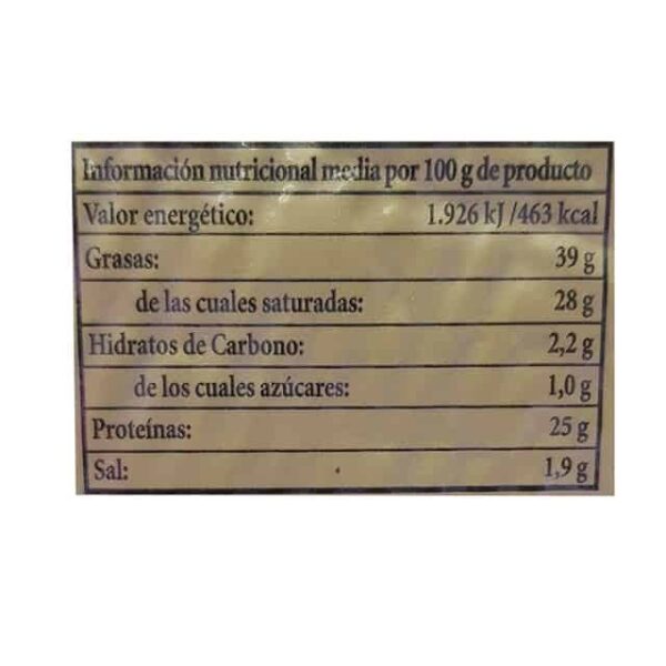 Don Bernardo Manchego Oro Viejo quesos el salvador diaco