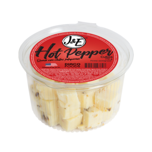J&E® Queso Hot Pepper Cubos 170 g unidad