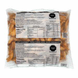 Papa tipo gajo condimentada