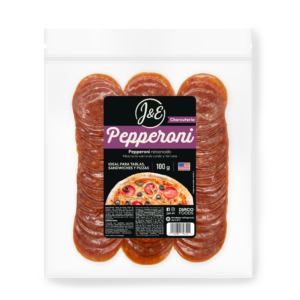 J&E® Pepperoni para Pizza 100 g